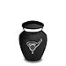 GetUrns Embrace Golfing Keepsake Cremation Urn (Black)