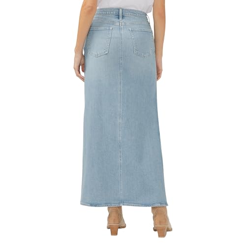 Silver Jeans Co. Women's Side Split Denim Maxi Skirt3