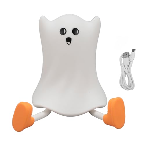 Lámpara de Mesa de Noche Fantasma de Silicona Fafeicy miniatura 6