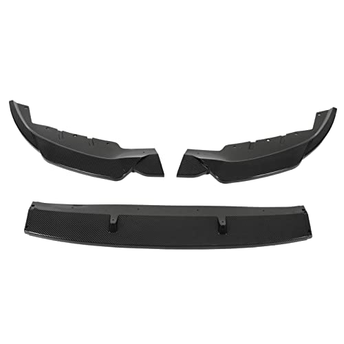 Séparateur de pare-chocs avant aérodynamique Ausla en ABS noir pour modèle standard