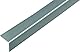 Alberts 433024 Winkelprofil | selbstklebend | Kunststoff, Edelstahloptik | 1000 x 30 x 30 mm