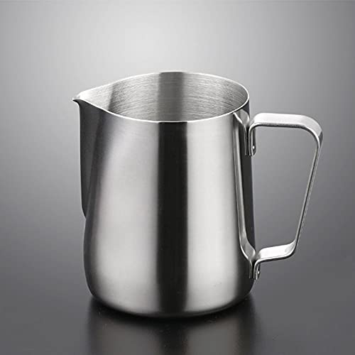Jarra de Leche, Leche Espuma Jarra, Jarra de Leche de Acero Inoxidable, Jarra Jarra para Espumar, Acero Inoxidable Jarra… - Imagen 7