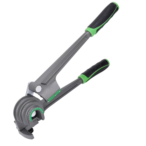 3 in 1 Tubing Bender Copper Aluminum Tube Bender Tool 180 Degree 1/4 3/8 1/2 Inch OD for HVAC Refrigeration Repair