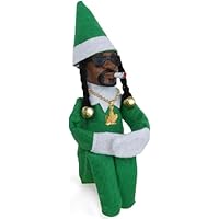Aiwejay Christmas Elf Plush Doll, Festive Holiday Decoration for Table, Shelf & Home – Green
