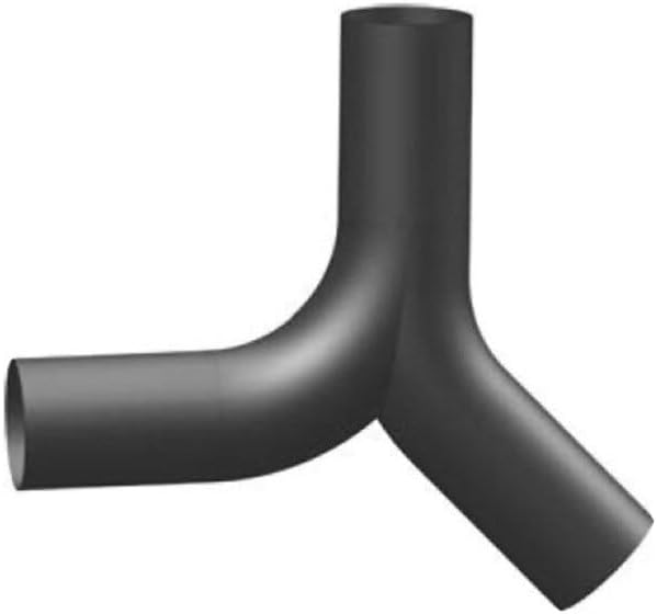 Technical Precision Replacement for Kenworth T600B Year 1990 5 INCH Steel Y Pipe Extended Day CABS
