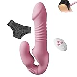 GAOSJX Comodidad de Doble Cabeza Cintura Ajustable,Pink