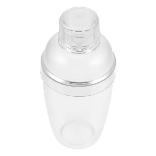 Holibanna Shaker Trasparente 350 Ml Con Bilancia E Filtro Shaker Per Cocktail E Caffè Freddo Mixer Manuale Per Bevande Versatile E Facile Da Pulire
