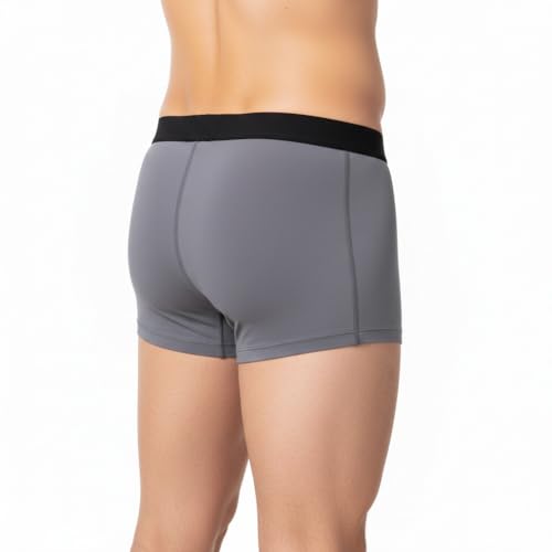 Image of Men's Boxer Brief Trunks Innerwear Combo Pack | Body Fit Stretch Trunks Comfortable Sports Underwear for Men with Support Fit