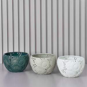 COPPA CENTROTAVOLA IN PORCELLANA GRIGIO KYOTO DIAM.26 H.18 D17368