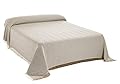 Martina Home Telo Multiuso 230 x 260 cm, Crudo/Beige