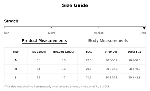 Makemechic Women's 2 Piece Bandeau Swimsuits Tie Side Ribbed Bikini Set Tankini Dark Green S #TOP6