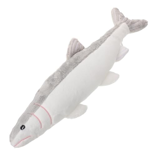VALICLUD Almohada de Peluche Forma de Pez de 50 Cm Cojín Decorativo Suave para Habitaciones Infantiles Almohada de Respaldo Ligera y Portátil Juguete de Peluche Temática Oceánica Rellenos
