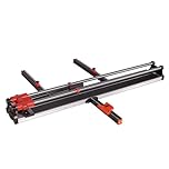 YGLSNVKWQ 48inch Double Slide Rail Manual Tile Cutting Machine Wide Aluminum Bottom Plate Ceramic Porcelain Tile Cutter Heavy Duty 1200mm