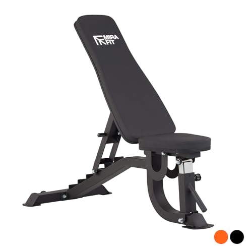 Mirafit M2 Adjustable Weight Bench - Black