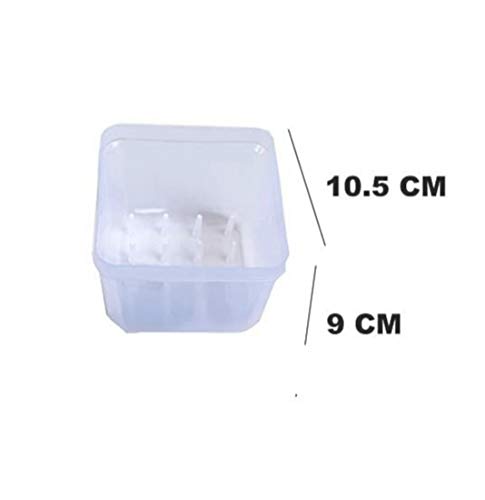 Vemlons sajni Thread Box Small Size 16 Spool/Empty Thread Box/Tailor Thread Box Multi Color 9 cm 1