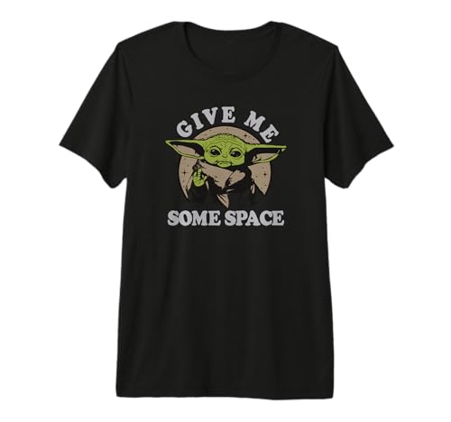T-shirt Grogu Star Wars Mandalorian vintage en coton premium pour fan de pop culture