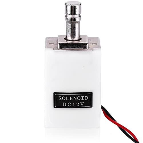 Piccola serratura elettrica a chiavistello | Serratura per porta con controllo accessi in metallo | Serratura di sicurezza resistente e anti-trapano per armadi e cassetti | Facile installazione