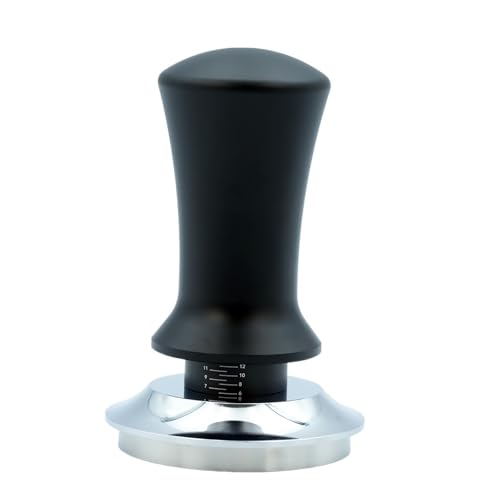 LXZNRQU Prensa De Café Expreso, Base Lisa De Acero Inoxidable, Dimensiones Del Cuerpo De Aleación De Aluminio: 51,53,58 Mm(53.3mm,H-PD)