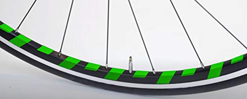 エクストリームグリーン 自転車用リフレクターキット 反射し