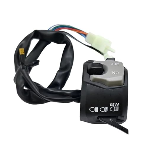 Interrupteur moto pour GSX commande phare et assemblage bouton klaxon guidon - 2