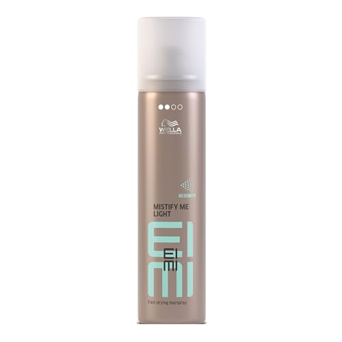 Wella Professionals EIMI Mistify Me Light, Lacca Spray Tenuta Morbida, Spray Modellante Leggero, Tenuta fino a 24 ore, Protegge da Umidità, Calore, Raggi UV, Per Tutti i Tipi di Capelli, 75ml