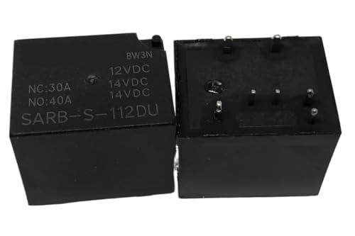 Relais 4119C7P8-5V/12V/24V-40A composant électronique de rechange 7 broches pour boîte fusible