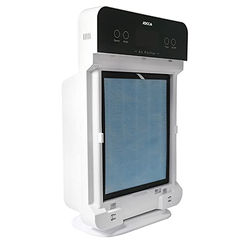 Jocca - Purificador de Aire con Filtro HEPA para Alergias Estacionales | Captura y elimina alérgenos | Filtro HEPA 13 | Temporizador y Programador | Incluye mando a distancia| hasta 30m²| Luz UV - imagen 4