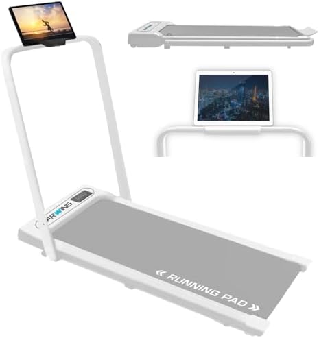 （13:30時点） BARWING(バーウィング) Barwing ランニングパット ルームランナー ハンドル無し MAX10km/h MAX12km/hランニングマシン ウォーキングマシン ランニングマシーン トレッドミル ルームランナ ランニングましーん家庭用 ホームジム 健康器具 家庭用 静音 電動 折り畳み 高齢者 防音 マット (6. ホワイト ハンドル付き MAX12m/h)