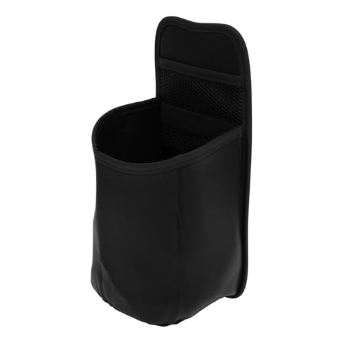 Étui à lunettes de soleil pour voiture en cuir Nappa noir format 32x16.5cm