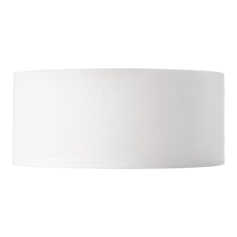 EZbrnd - Rollo de papel higiénico reciclado de alta calidad de 2 capas de 9 pulgadas, baño comercial, papel higiénico, núcleo estándar de 3 pulgadas, seguro séptico, sin perfume, 1000 pies x 12 rollos