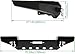KUAFU Front Bumper Compatible with 1999 2000 2001 2002 2003 2004 Jeep Grand Cherokee WJ W/Winch Plate & D-rings Textured Black Steel Powder Coated