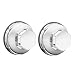 SANNO Suction Cups Replacement for Shower Caddy Sope Dish Hooks- Set of 2 Suction Cups