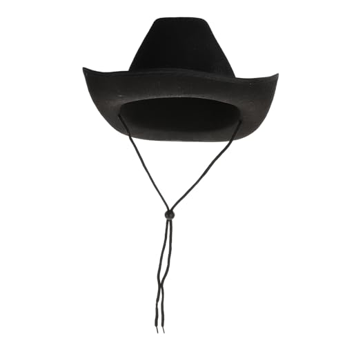FRCOLOR Sombrero Cowboy Cordón para Fiestas y Disfraces Western Ligero y Cómodo para Hombre y Mujer para Eventos y Festivales