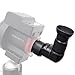 Right Angle Viewer for Polar Scope with Metal Adapter: Crystal-Clear and Easy Polar Alignment | Built in Diopter(1x-2x Zoom) - 90 Degree Viewfinder for Finder Scope Camera & Telescopes/No More Crouch