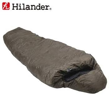 Amazon | Hilander(ハイランダー) ダウンシュラフ 800 800g カーキ