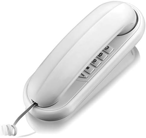 Telephone number for home house phones Mini Landline Corded Telephone Wall Mounted Telephone Home Office Corded Phone Landline Fashion Hanging Telephone Fixed Landline Clear Sound No Battery (Color :