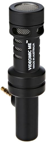RØDE VideoMic Me Micro directionnel compact pour smartphone avec connecteur TRRS 3,5 mm pour la réalisation de films et la création de contenu mobile