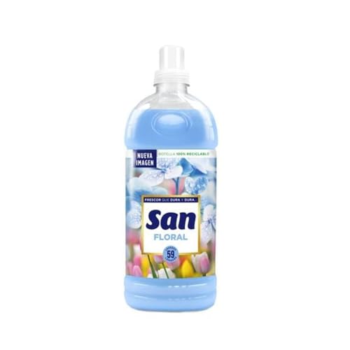 San Suavizante Concentrado Floral, 59 Lavados - 1298 ml