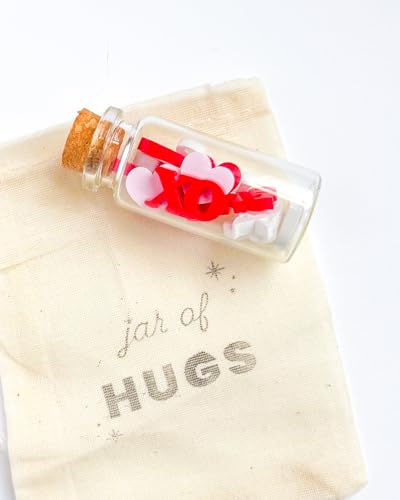 Heartfelt Mini Jar of Hugs for Every Occasion - Thoughtful Gifts for Loved Ones, Valentine's Day, Anniversaries, and Friendship - Image 4