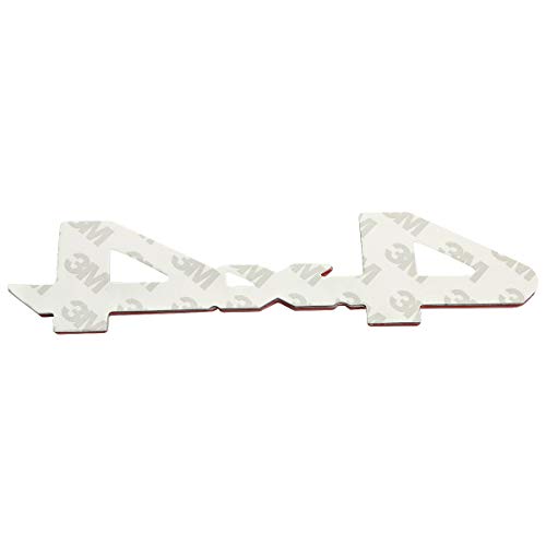 Emblema de metal 4X4 elegante DNA Motoring insignia negra de lujo 3