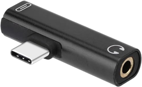 USB C3.5 MMI[fBIA_v^AUSB CCzA_v^I[fBIUSB Type C 2 in 1[dP[úAt@[EFCĂ3.5 MM AUXWbNɓKĂ