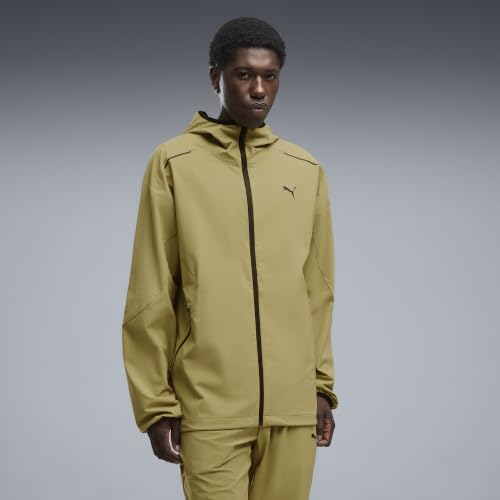 PUMA Veste de survêtement décontracté PUMATECH Homme XL, Chai Latte Brown