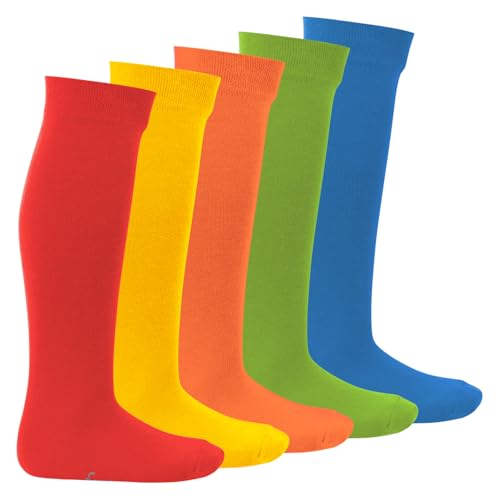 Footstar EVERYDAY! 5 Paar Kinder Kniestrümpfe - Prism 23-26