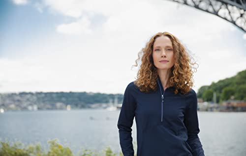 Cutter & Buck Adapt Eco Knit Stretch Recycled Womens Half Zip Pullover4