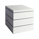 みよし漆器本舗 重箱 3段 6寸 白 ホ�