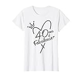 40 Ans Et Fabuleuse Cadeau Anniversaire Femme Quarantaine T-Shirt