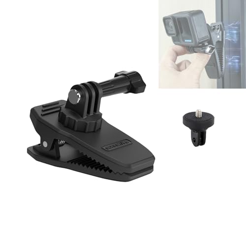 Soporte para correa de hombro para mochila, soporte magnético, clip para visera solar para Insta 360 X4 X3 X2/GO 3S/GO 3/Gopro Hero 13 12 11 10 9 8/DJI Osmo Pocket 3/2/Action 5/4/3/2, accesorios para