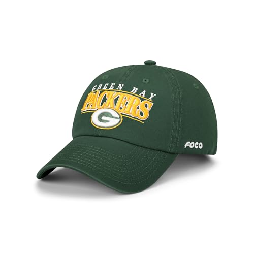FOCO Green Bay Packers NFL Signature Bars Casual Cap - Forrest