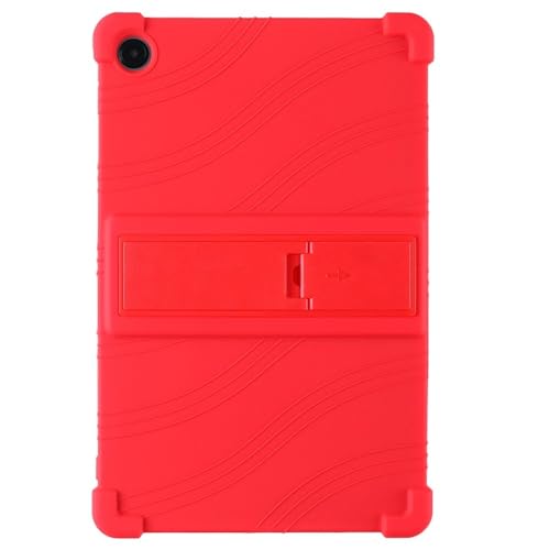 Housse Samsung Galaxy Tab A8 10.5 SM-X200 coque silicone rouge anti-chute X205