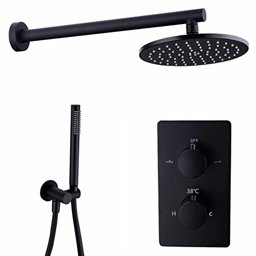 Système de douche contre les variations de température d'eau noir - 2